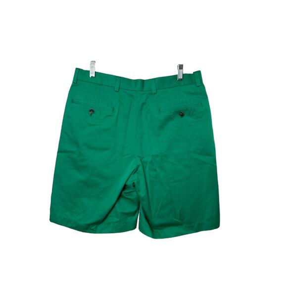Brooks Brothers 346 Kelly Green Lightweight Advantage 9" Chino Shorts Men's 33 - Picture 4 of 6